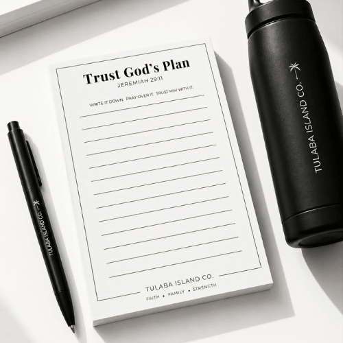 Trust God's Plan Notepad