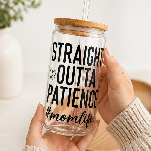 The "Straight Outta Patience" Tumbler