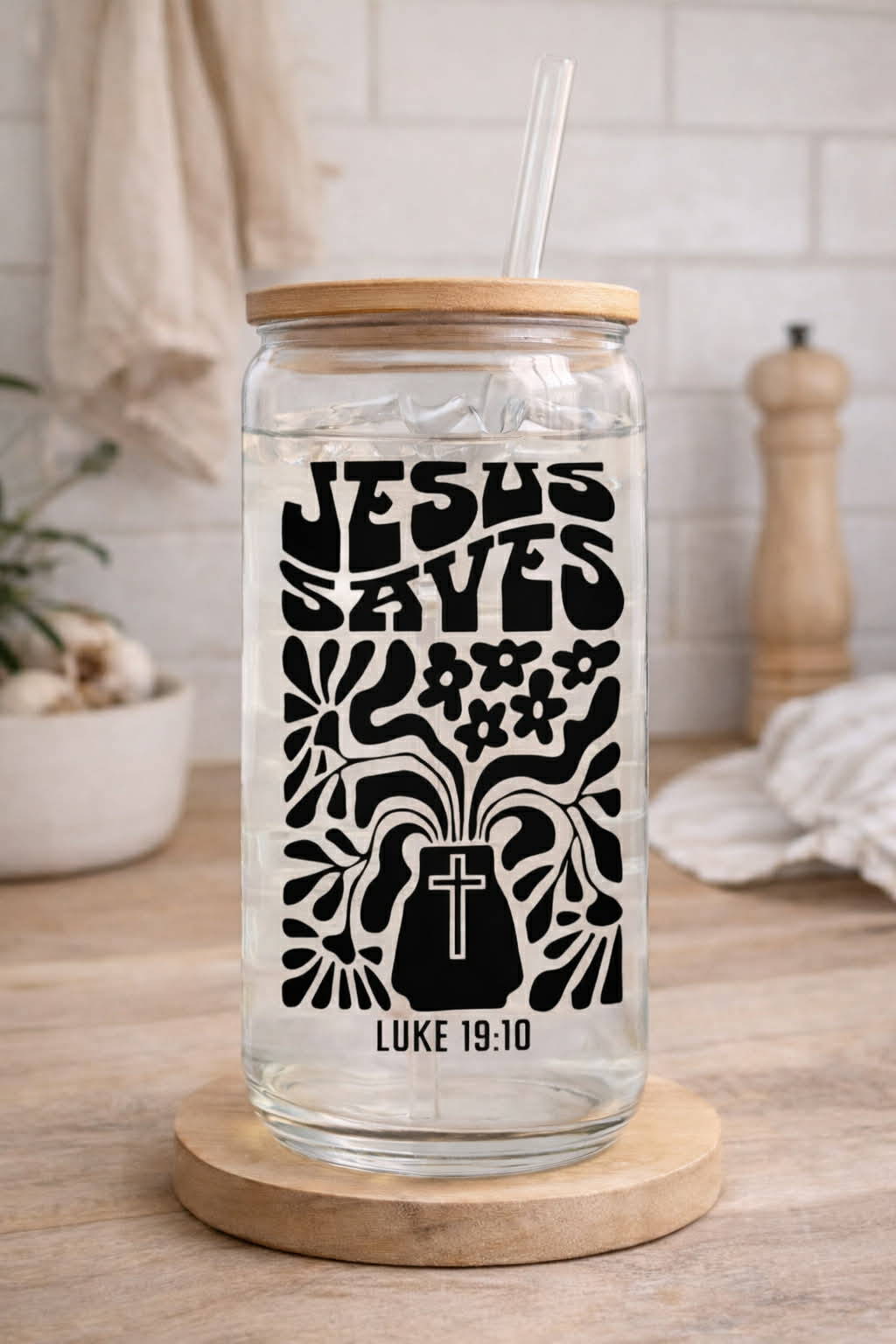 The "Jesus Saves" Tumbler