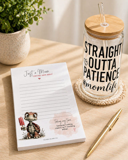 The "Straight Outta Patience" Tumbler