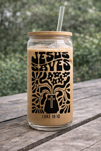 The "Jesus Saves" Tumbler