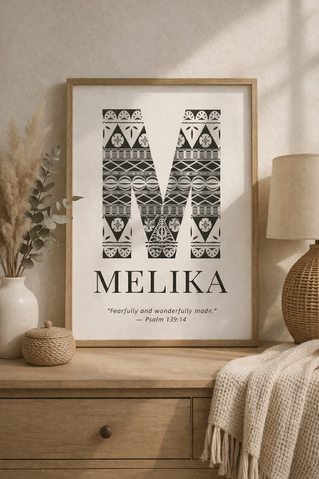 Masi Name Print - Fearfully & Wonderfully Made