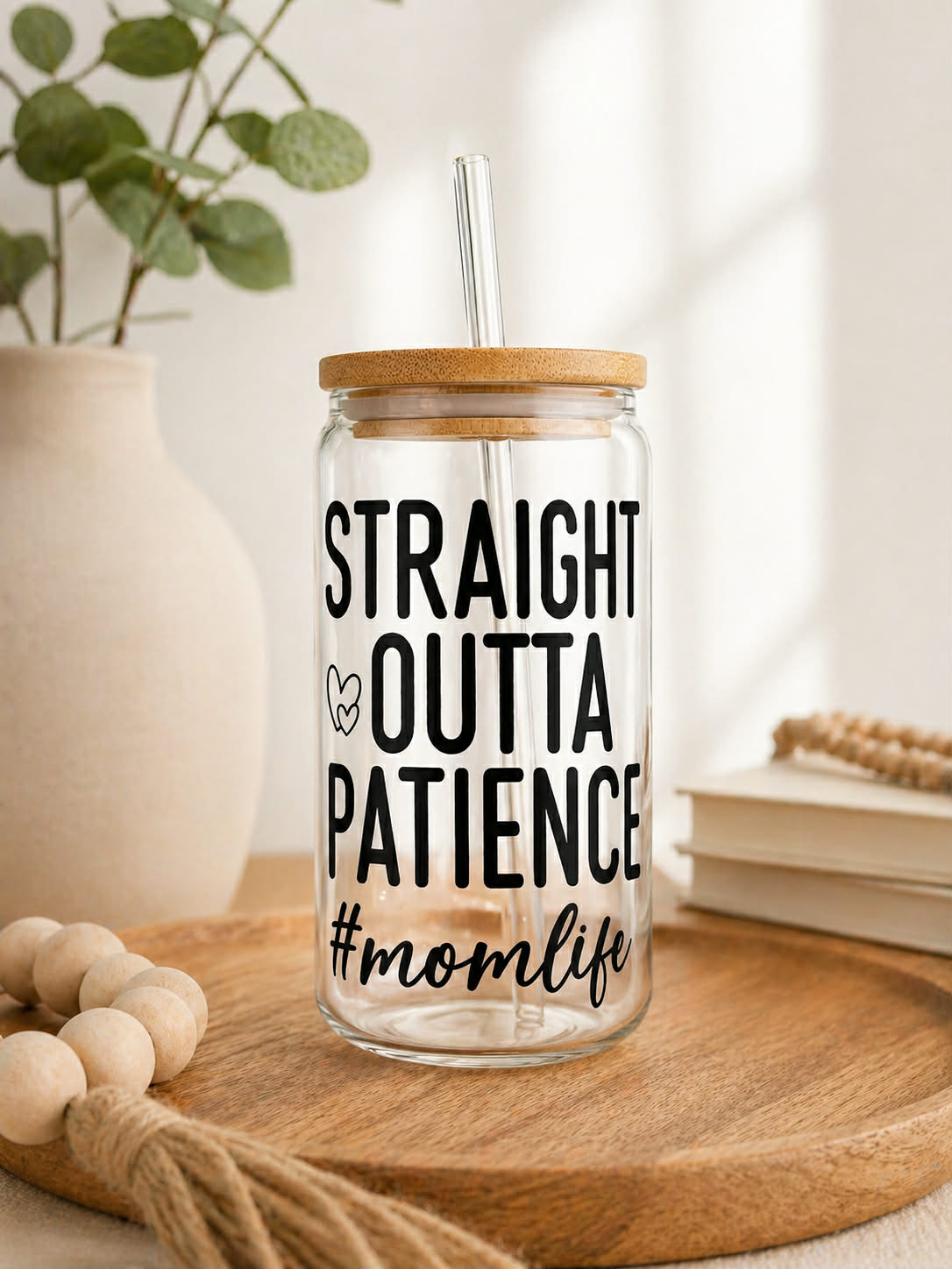 The "Straight Outta Patience" Tumbler